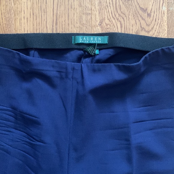Ralph Lauren Navy Wool Pant - Picture 5 of 10